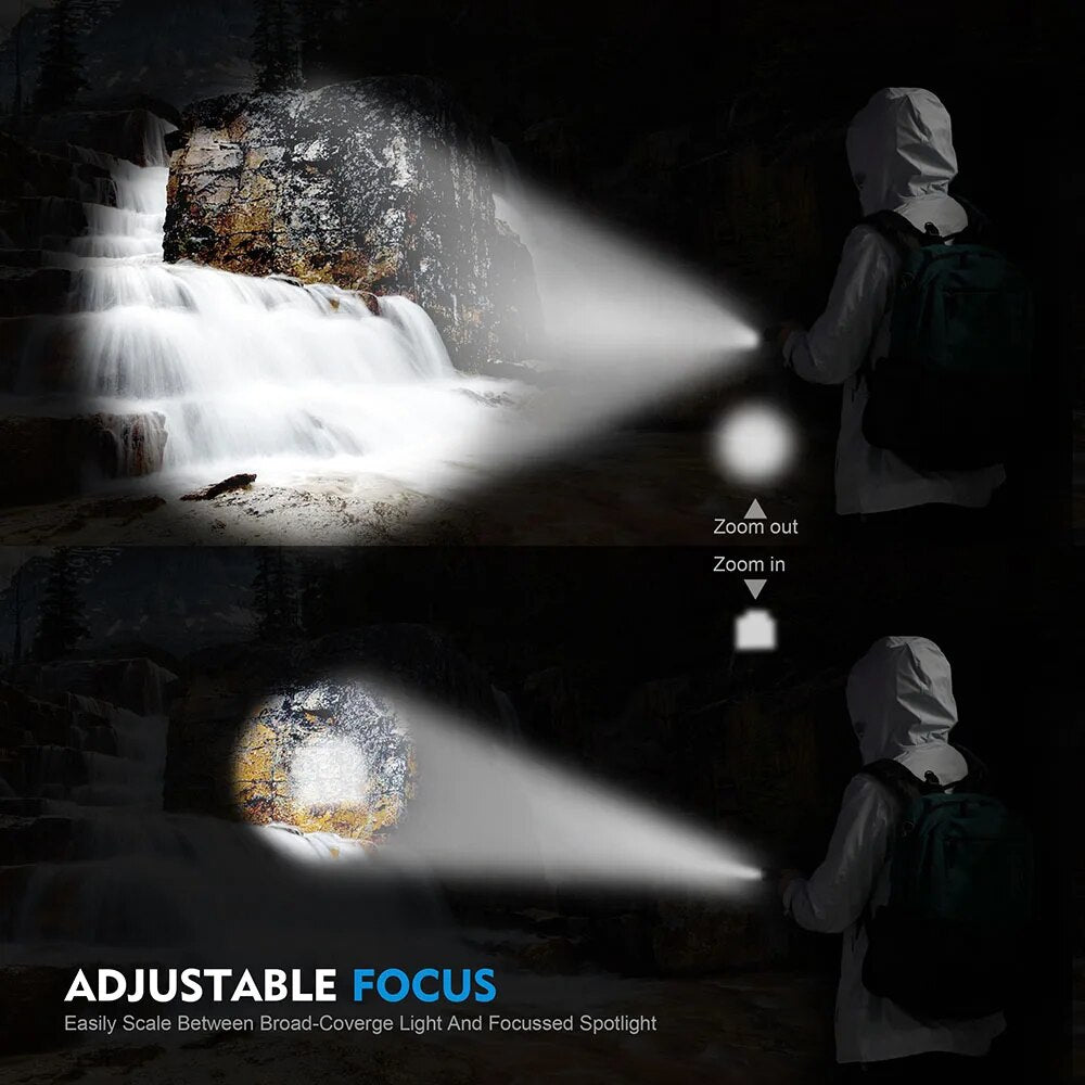 Tactical Rechargeable FlashLight - prestiged