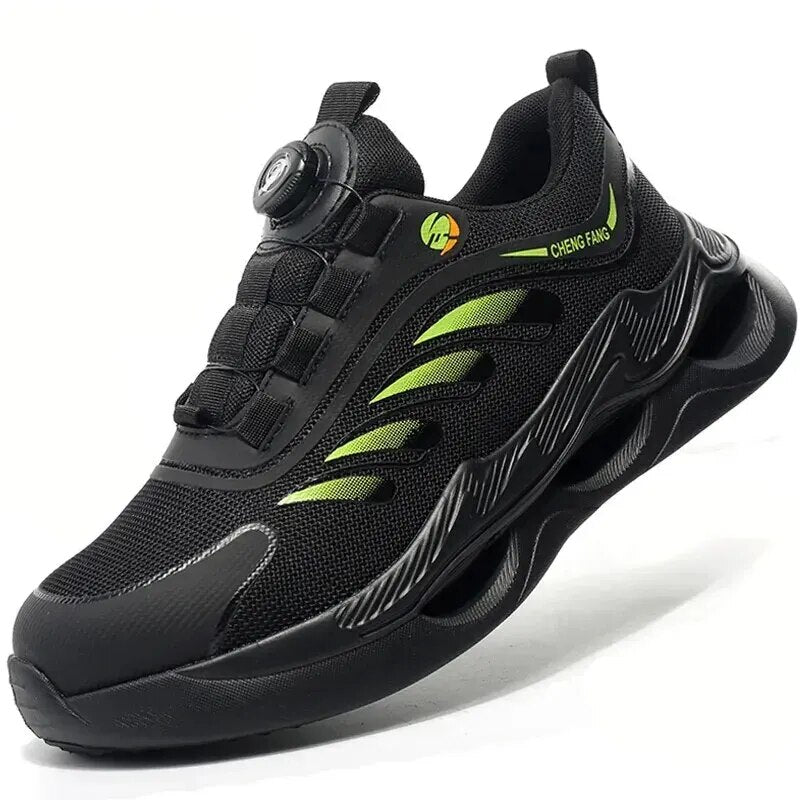 SlimFit Shoes - prestiged Green Accents / 40