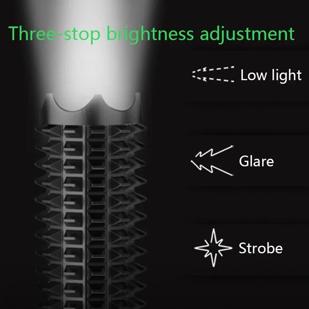 Tactical Rechargeable FlashLight - prestiged